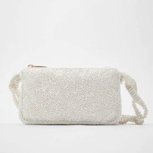 Zara Beaded Mini Shoulder Bag